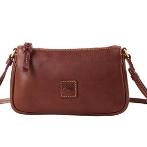 NWT Authentic Dooney & Bourke Florentine Lexi Crossbody in Chestnut